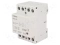 Contactor: 4-pole installation; 63A; 230VAC,220VDC; NO x4; IK ISKRA IK63-40/230V