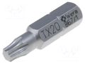 Screwdriver bit; Torx®; TX20; 1/4"; Overall len: 25mm WERA WERA.867/1Z/20