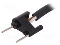 Cable with plug; 230VAC; 24VDC; -20÷55°C; 5m; black GELBAU GEL-3020.1305B