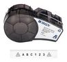 LABELS, PRINTER, 0.5" X 25 , BLK/WHT M21-500-403.