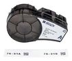 LABELS, PRINTER, 0.75" X 21 , BLK/WHT M21-750-581-WT.