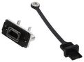 MINI USB CONN, 2.0 TYPE B, RCPT, 5POS MUSBB551N5