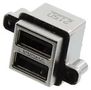 STACKED USB CONN, 2.0 TYPE A, 8POS MUSBC511N0.
