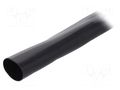 Insulating tube; PVC; black; -20÷125°C; Øint: 18mm; L: 10m; UL94V-0 SIGI PVC125-18-BK-10