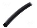Insulating tube; PVC; black; -20÷125°C; Øint: 12mm; L: 10m; UL94V-0 SIGI PVC125-12-BK-10