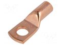 Tip: ring tube; M10; 35mm2; crimped; for cable; L: 35.5mm; copper ERGOM OCZ-035/10