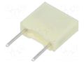 Capacitor: polyester; 3.3nF; 63VAC; 100VDC; 5mm; ±10%; R82; THT KEMET R82EC1330AA50K