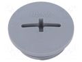 Stopper; M25; 1.5; IP68; polyamide; dark grey; SKINDICHT®; 8mm LAPP BLK-GL-M25+O-R7001