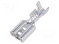 Terminal: flat; 4.8mm; 0.8mm; female; 0.5÷1mm2; crimped; for cable ERGOM ST-004/2