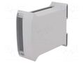 Enclosure: for DIN rail mounting; Y: 101mm; X: 45mm; Z: 119mm; grey ITALTRONIC IT-10.0002450
