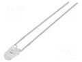 LED; red; 3mm; 35.2÷65mcd; 45°; Front: convex; 1.8÷2.2VDC BROADCOM (AVAGO) HLMP-K105