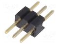 Connector: pin strips; pin header; male; PIN: 3; straight; 1.27mm CONNFLY ZL319-3P