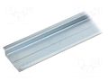 DIN rail; zinc-plated steel; L: 1m; TS35; Profile ht: 7.5mm SIMET SI-TS35