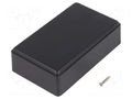 Enclosure: multipurpose; X: 60mm; Y: 99mm; Z: 30mm; SOAP 1; ABS; black TEKO 10012-B.9