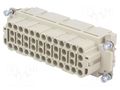 Connector: HDC; contact insert; female; 16A; 500V; Han® EE; PIN: 46 HARTING 09320463101