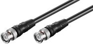 BNC Video Connector Cable (RG59), Double Shielded, 1 m - BNC male > BNC male 50423