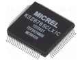 IC: ethernet switch; 10/100Base-T; MDC,MDI,MDI-X,MDIO,MII,RMII MICROCHIP TECHNOLOGY KSZ8765CLXIC