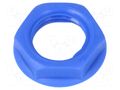 Nut; blue; S2 CLIFF CL1412
