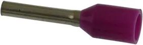 TERMINAL, FERRULE, 22AWG, CRIMP, PURPLE F4008