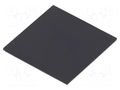 Cover; X: 20mm; Y: 20mm; -20÷60°C; ABS; Cover colour: black; UL94HB GAINTA G202013L