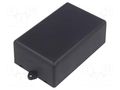 Enclosure: multipurpose; X: 70mm; Y: 109mm; Z: 40mm; ABS; black COMBIPLAST CP-19-27-BK