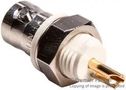 RF/COAXIAL BNC BULKHEAD JACK STR 75 OHM SOLDER 031-10-75