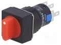 Switch: rotary; Pos: 3; 3A/220VAC; 2A/24VDC; -20÷55°C; 50mΩ; Ø16mm ONPOW V16-11XAF-3-12R