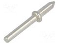 Tip: solder pin; THT; silver plated; brass; Ø: 1mm OSTERRATH RTM1