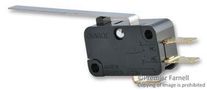 MICROSWITCH, HINGE LEVER, SPDT 10A 250V V-10G3-1C24-K