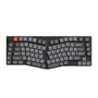 Keychron K15 Max Led Red Switch Wireless Low Profile Keyboard (Black) [K15M-A1]., Keychron K15M-A1