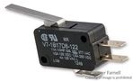 MICRO SW, STRAIGHT LEVER, SPDT, 11A 277V V7-1B17D8-122