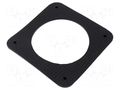 Washer; rubber; Shore hardness: 68±5; No.of mount.holes: 4 ELESA+GANTER GN148.2-168-B
