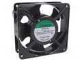 Fan: AC; axial; 230VAC; 120x120x38mm; 122m3/h(±10%); 37dBA; ball SUNON DP203A2123LBL