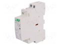 Contactor: 2-pole installation; 25A; 230VAC; NO x2; IP20; -25÷50°C F&F ST25-20