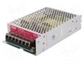 Power supply: switching; for building in,modular; 150W; 24VDC TRACO POWER TXM150-124