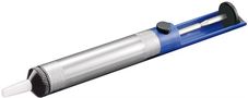 Desoldering Pump Advanced, blue-black - spring-loaded solder sucker with high suction power for removing old solder 51200