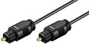 Toslink Cable 2.2 mm, 1.5 m, black - Toslink male > Toslink male, ø 2.2 mm 51217