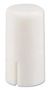CAP, PUSHBUTTON SWITCH, ROUND, WHITE 1RWHT