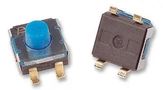 SWITCH, TACTILE, SPST-NO, 100mA, 16VDC, SMD, FULL REEL 7914G-1-000E
