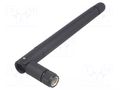 Antenna; GSM; 3dBi; linear; angular,twist-on,vertical; 50Ω; Ø: 10mm SR PASSIVES GSM-ANT015KZW-SMA