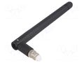 Antenna; GSM; 3dBi; linear; angular,twist-on,vertical; 50Ω; Ø: 10mm SR PASSIVES GSM-ANT015KZW-FME