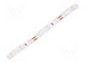 LED tape; white neutral; 2835; LED/m: 60; 8mm; white PCB; IP20 WISVA OPTOELECTRONICS HH-40KGG-2835FWNA