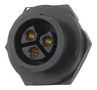 CIRCULAR CONNECTOR, PLUG, 3 POSITION, PANEL PWC-03RMFS-LC7001