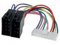 Connector; ISO; Pioneer; PIN: 10 4CARMEDIA ZRS-25