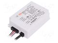 Power supply: switching; LED; 45W; 38÷64VDC; 700mA; 90÷295VAC; IP67 MEAN WELL ODLC-45A-700