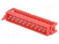 Connector: Micro-MaTch; plug; male; PIN: 20; IDC; for ribbon cable TE Connectivity 9-215083-0