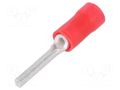 Tip: wire pin; Ø: 1.8mm; 0.3÷1.42mm2; crimped; for cable; insulated TE Connectivity 165167