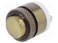 Switch: vandal resistant; Pos: 2; SPST-NO; 2A/36VDC; IP40; OFF-(ON) ONPOW V16-10