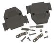 D SUB COVER, SIZE DB, ABS SPC15204