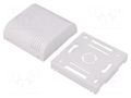 Enclosure: wall mounting; X: 80mm; Y: 80mm; Z: 35mm; ABS; white ITALTRONIC IT-61.6020003